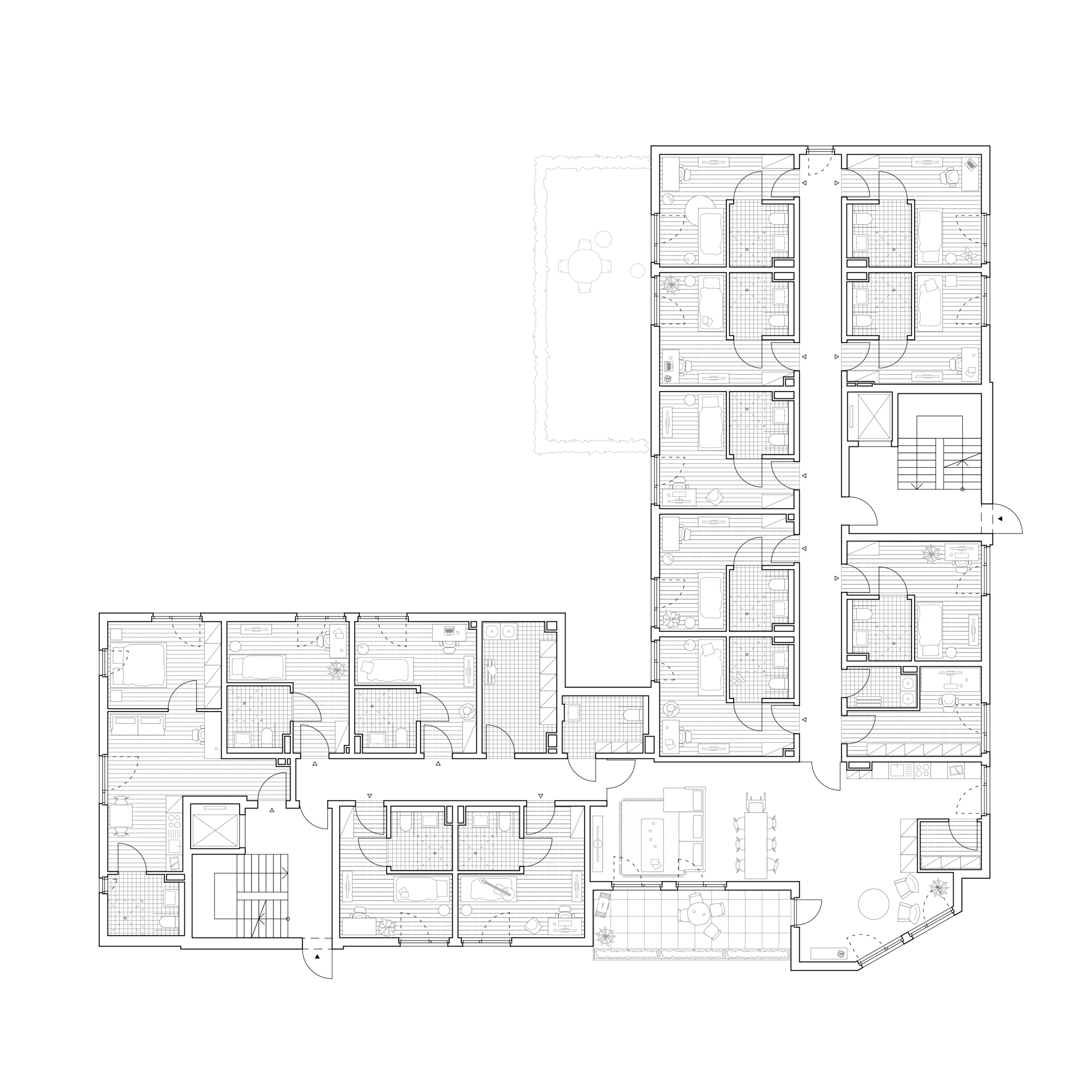 Grundriss Erdgeschoss vom Hül56